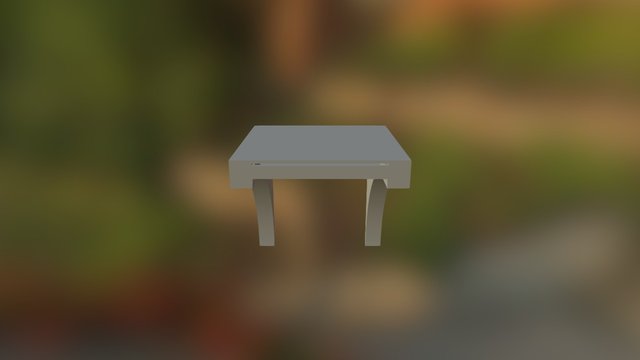 Bord för 3D miljö 3D Model