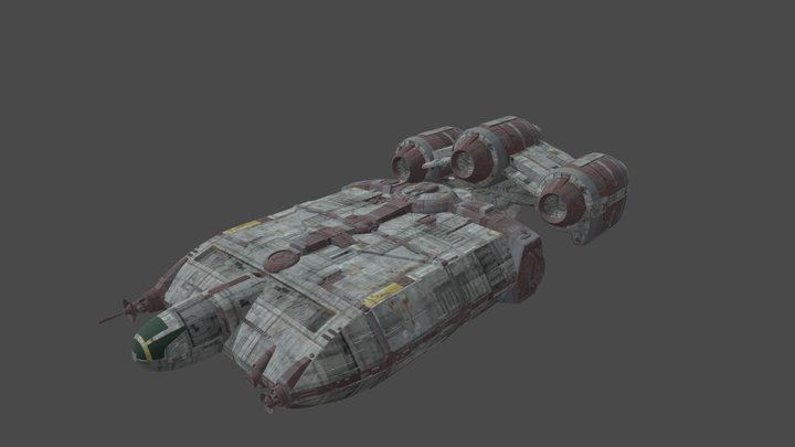 Carguero Ligero VCX 530 3D Model