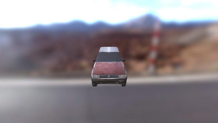 WIP Toyota Pickup 3D Model