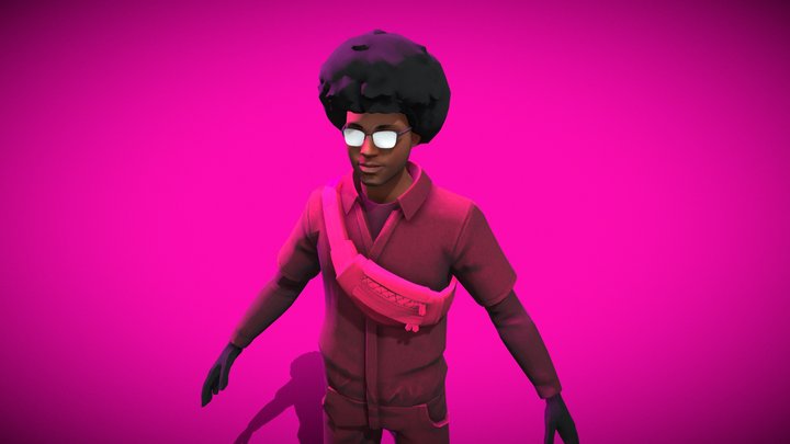 Tsaphnat Tsaphnat Mbuyi (Spider-Mbuyi) (pink) – Modello 3D gratuito STL