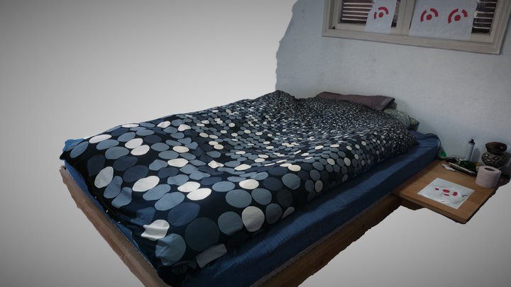 Bed 3D Model