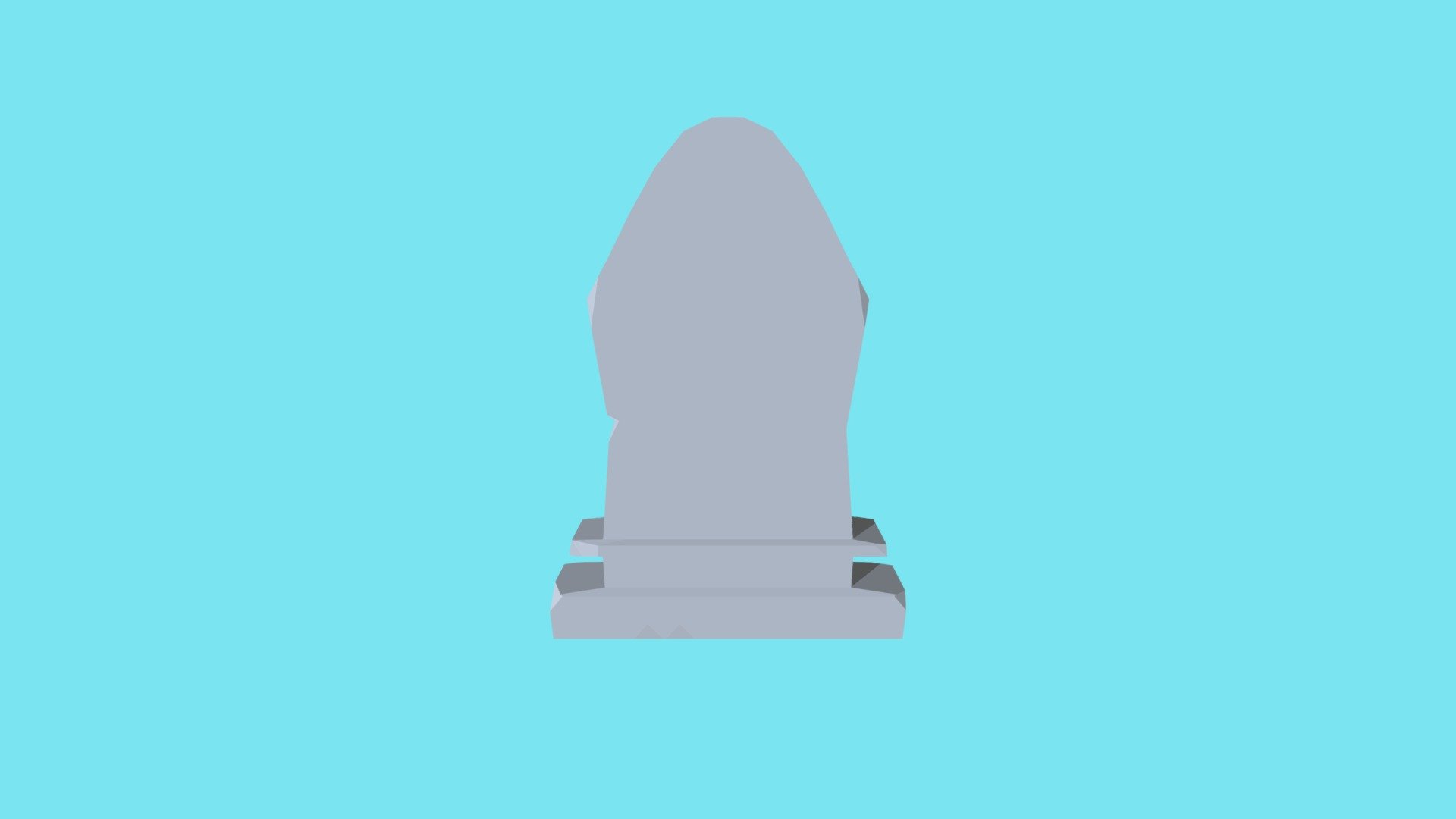 Monument Low Poly