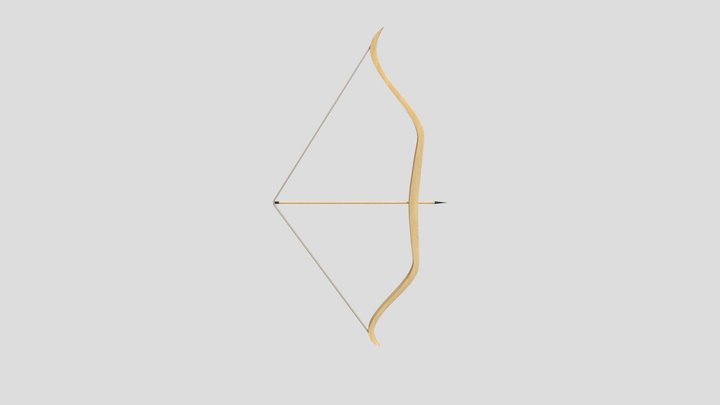 GAME READY BOW ASSET 3D Model