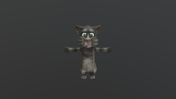 Bootleg Cat Cartoon Model (FINAL UPDATE v6.0) 3D Model