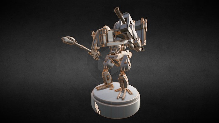 Hawken Assault Mech 3D Model