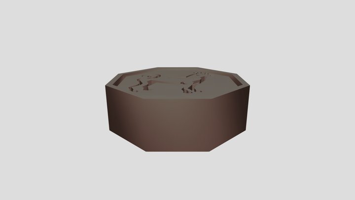 Dog Talisman 3D Model