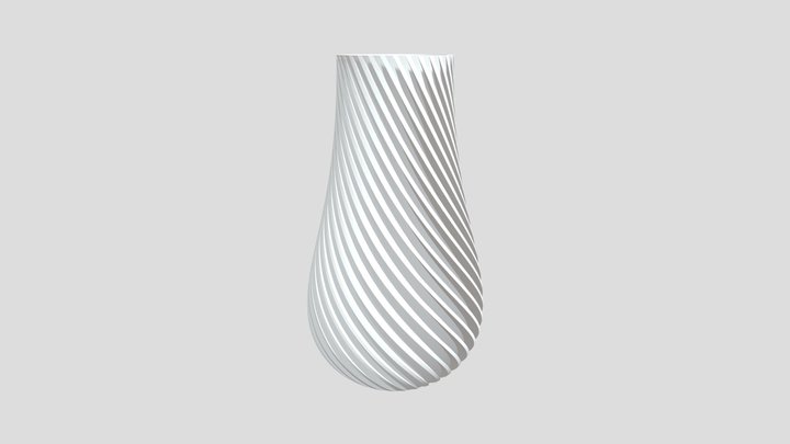 Spiral Vase 3D Model
