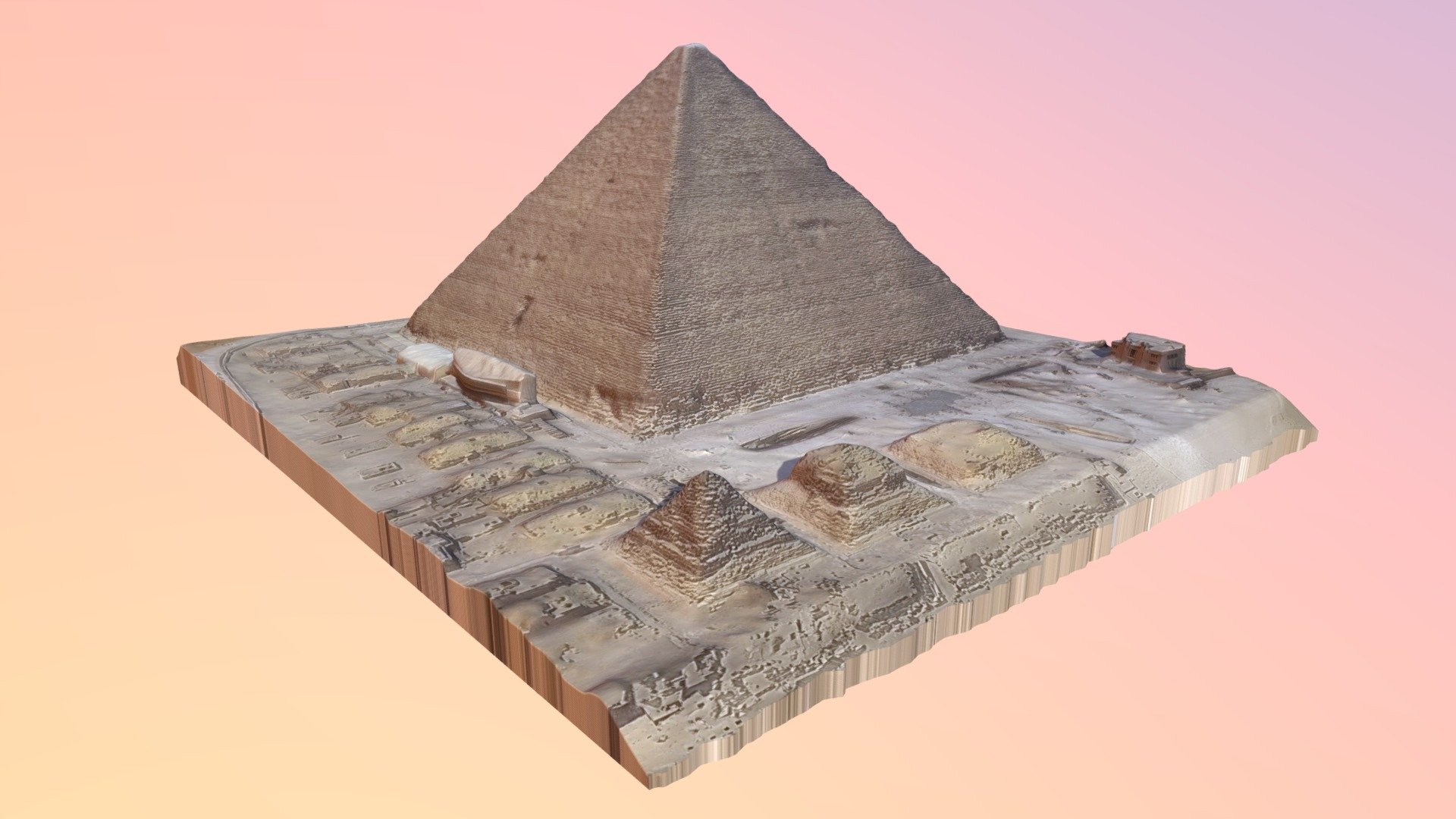 great pyramid of giza 3d tour
