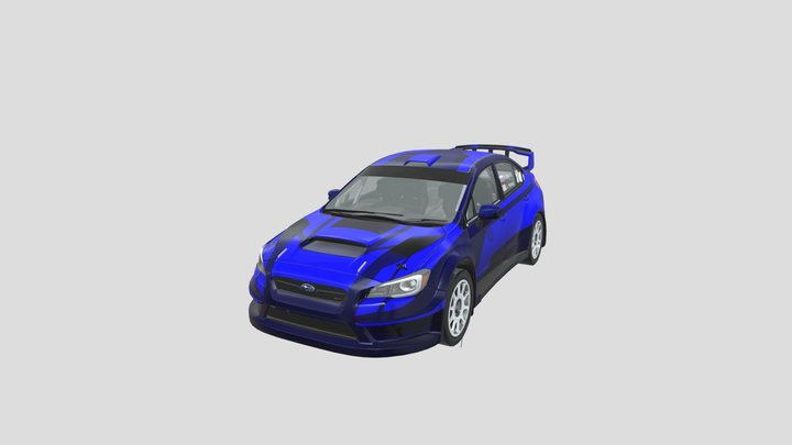 Subaru Wrx STI ARX 3D Model