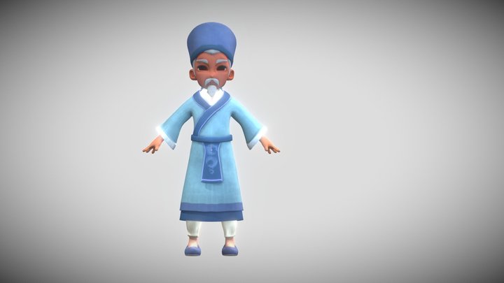 yangming_low 3D Model