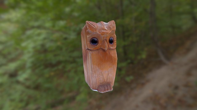 Owl 3D Model