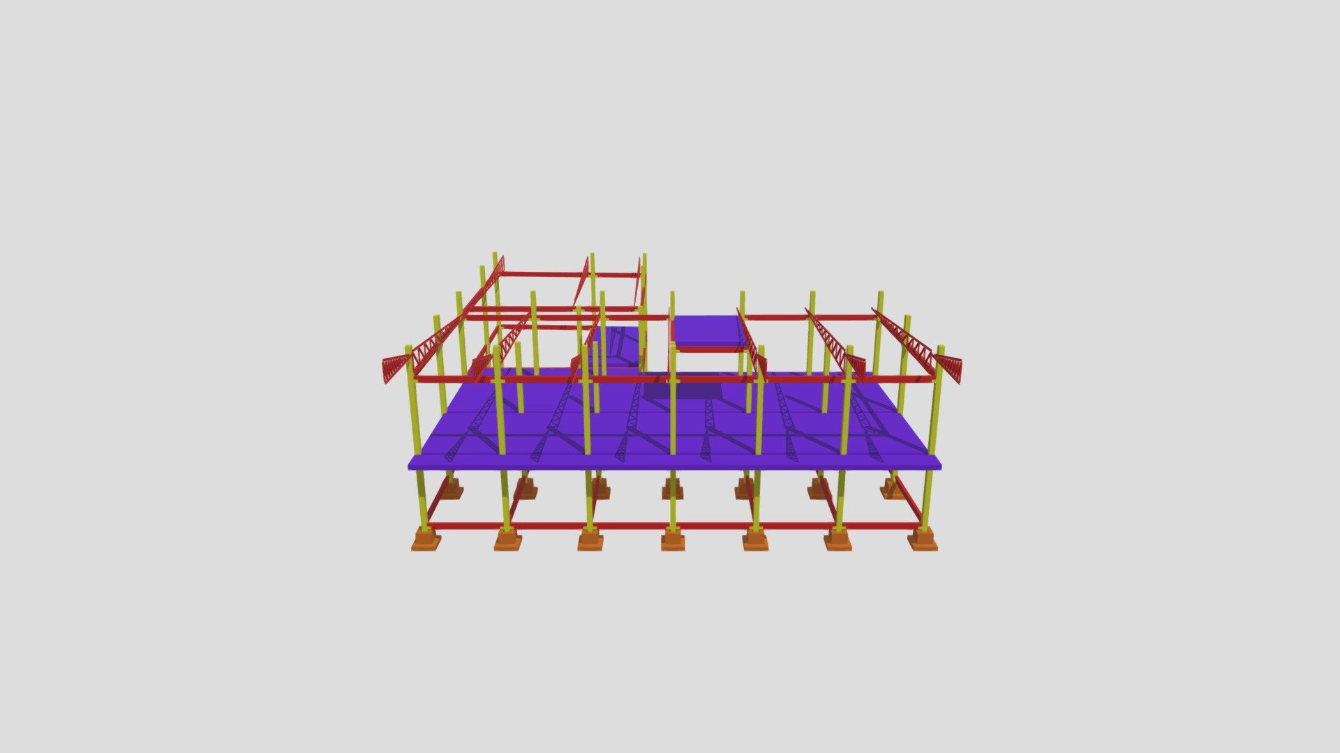 MODELAGEM PRELIMINAR - THE OPEN MAL - 3D model by Psantoss [c3cc24d ...