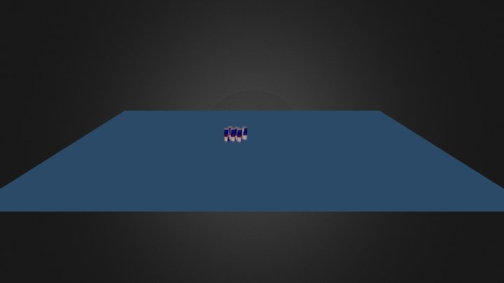 Redbull Can 3D Model