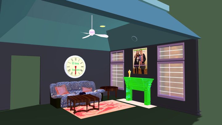 Marilyn_Mansons_Mansion_Room_+07.06.2021 3D Model