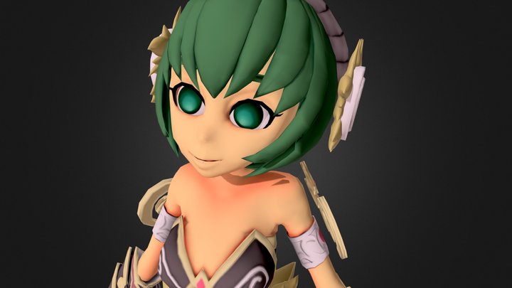 Flyff Force Master 3D Model