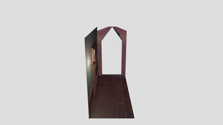 The Mysterious Hallway 3D Model