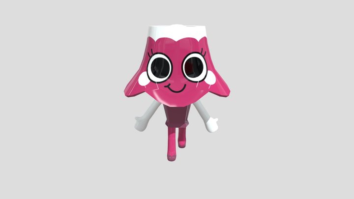New Model Animation Brightney Dandy world 3D Model