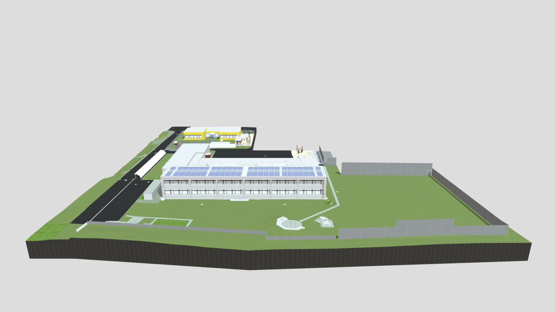 Uster ZH, Sanierung Schulhaus Gschwader — Sketchfab embed 3D viewer