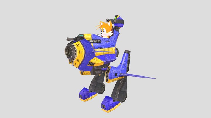 Sonic Adventure 2 - Tails Cyclone 3D Model