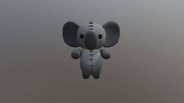 Koala Character 3D Model