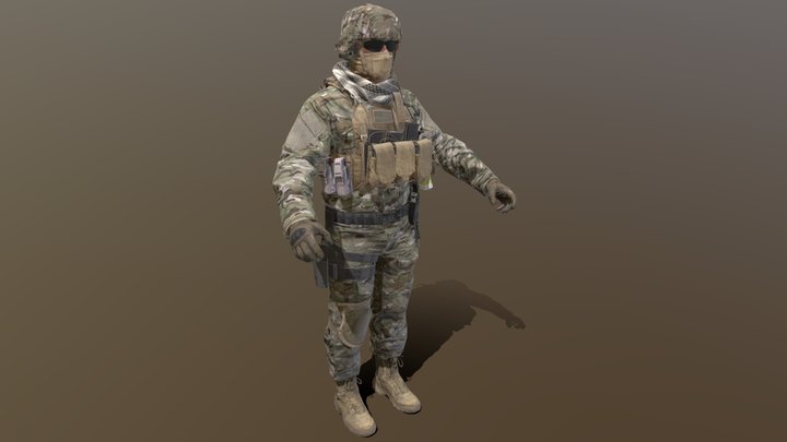 Call of Duty: MW2019 - Venerated (Mil-Sim) – Kostenloses 3D-Modell STL