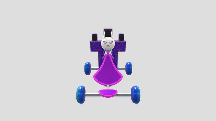 Cat and Kart for Worldskills competition 3D Model