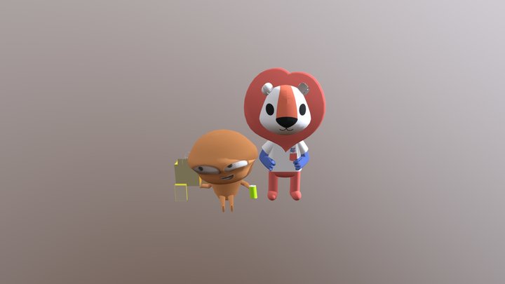 sen4 3D Model
