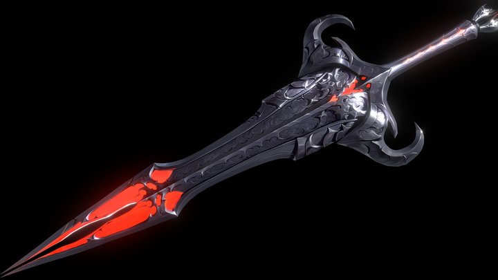 Greatsword Mortisbrandr 3D Model
