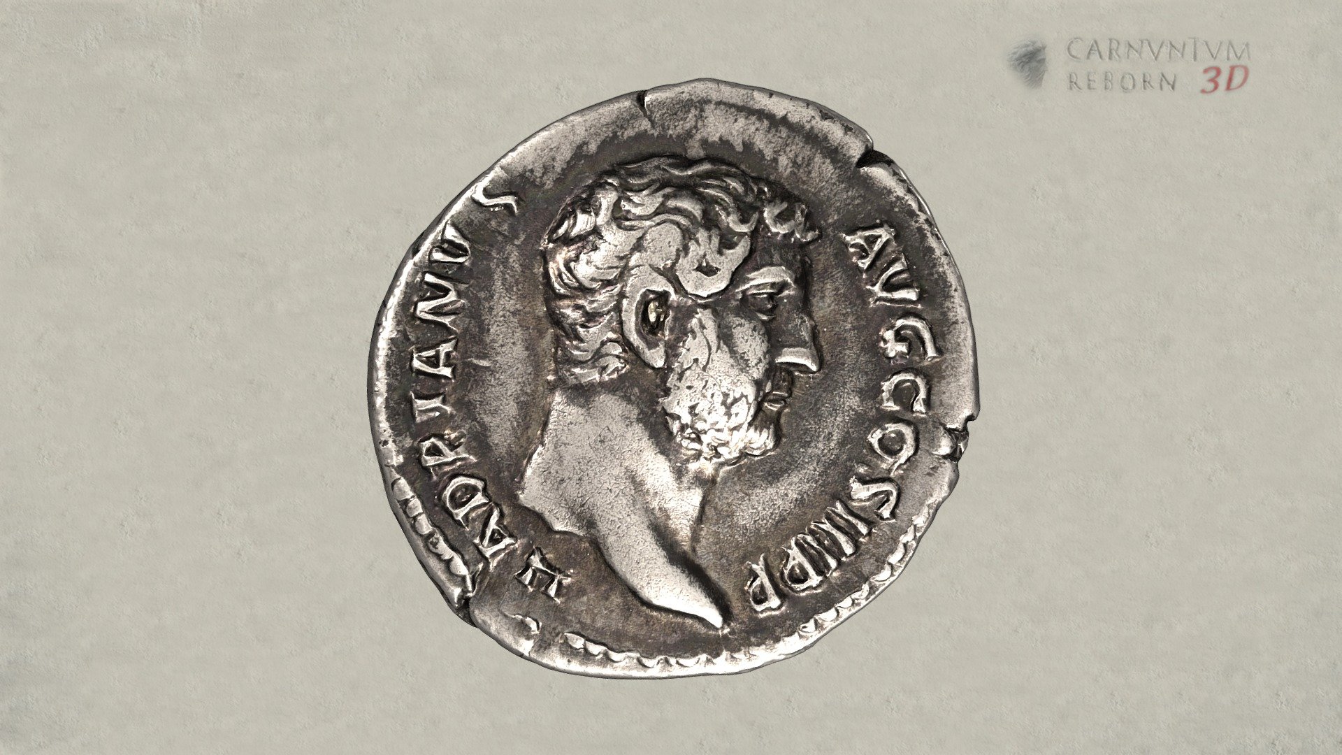 Denar - Hadrianus — Sketchfab embed 3D viewer