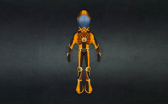 space man 3D Model