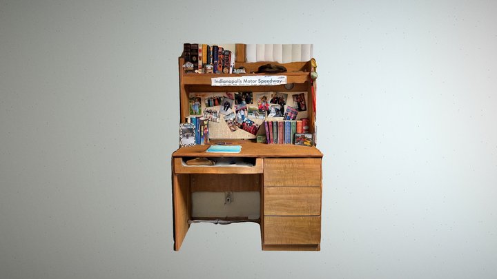 BU Time Capsule 2026: Desk by Amanda 3D Model