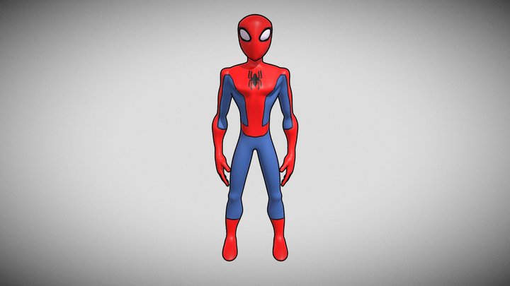 Spectacular Spiderman 3D Model