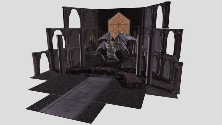 L'altar de Marbre 3D Model