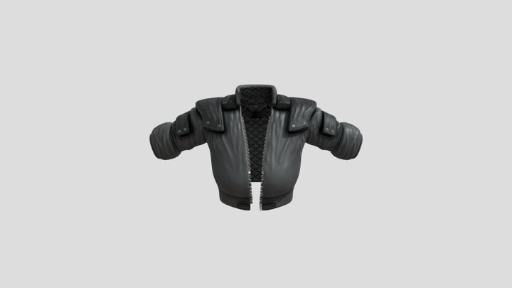 Motoko Kusanagi Jacket 3D Model