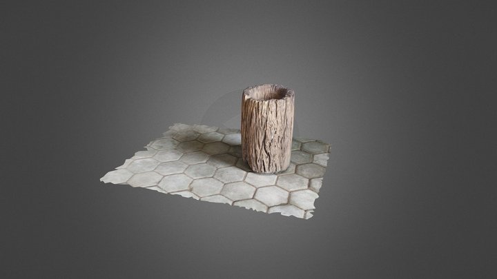 old rice pounder 3D scan 3D Model
