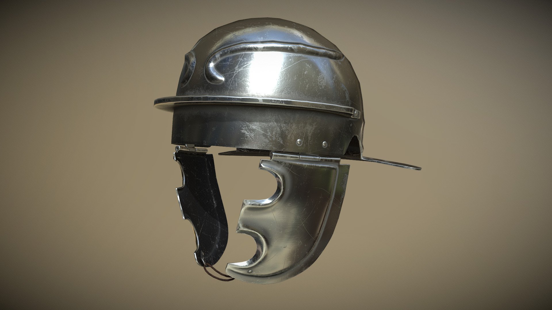 Roman Gallic A Nijmegen Helmet - 3D model by Garrettich [c3d722b ...