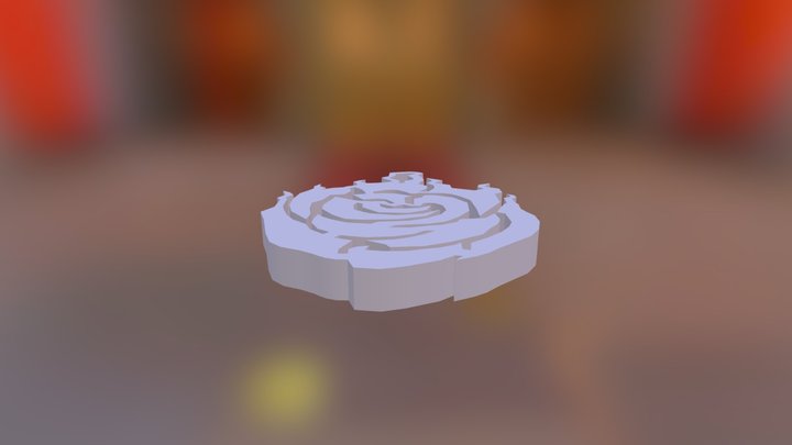 Ruby_Keychain 3D Model