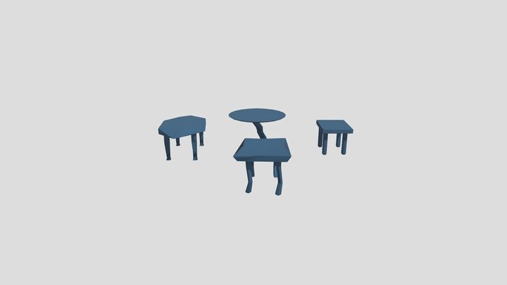 tables 3D Model