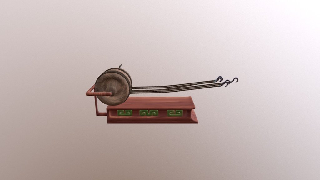 Rope machine - 3D model by hwong [c3d9380] - Sketchfab