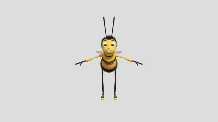 Barry B. Benson (from Bee Movie) (animation) 3D Model