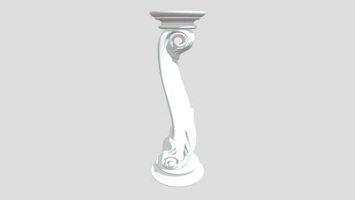Hendricks Ice Bucket Leg 3D Model