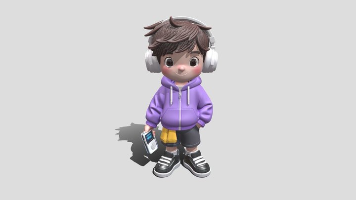 虚拟人物LION 3D Model