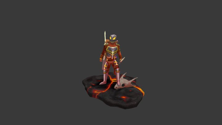 Elyr, Leader of New Aryfel Non-PBR 3D Model