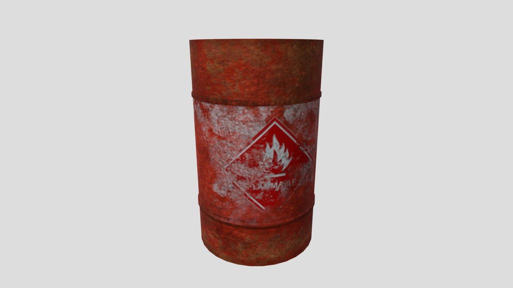 HL2 inspired explosive barrel