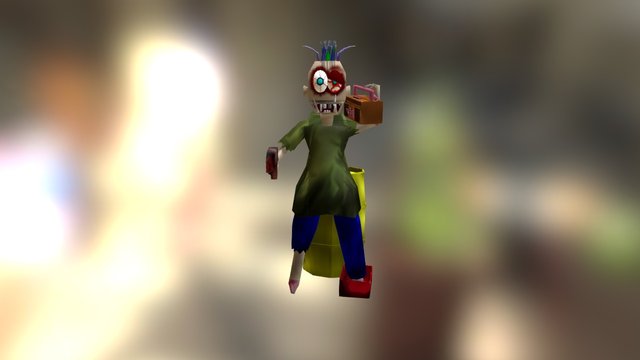 Zombie 20 3D Model