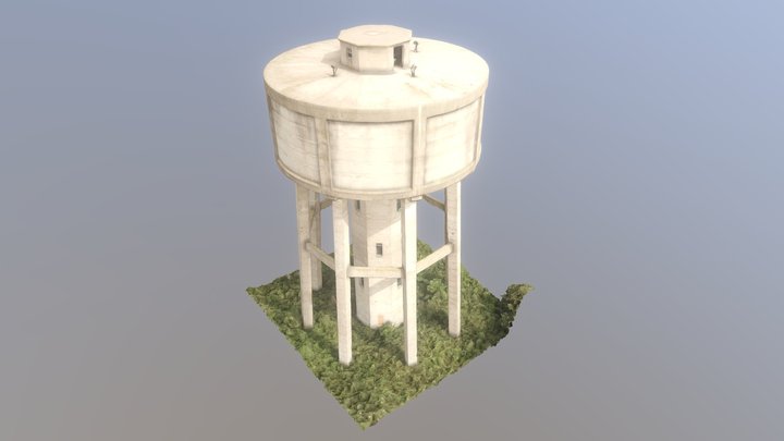 RC_Broomhill Water Tower 3D Model