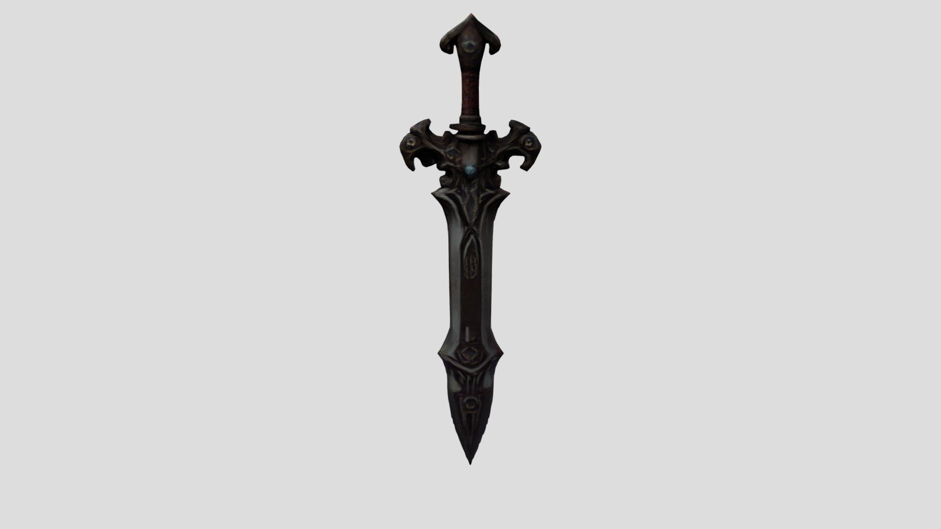Medieval Fantasy Ornamental Sword - Download Free 3D model by Frederico ...