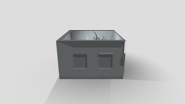 модель гцси комната лес 3D Model