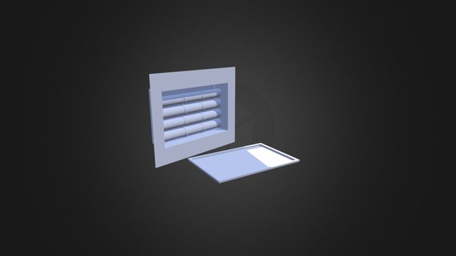 Pipe  Access Panel 3D Model