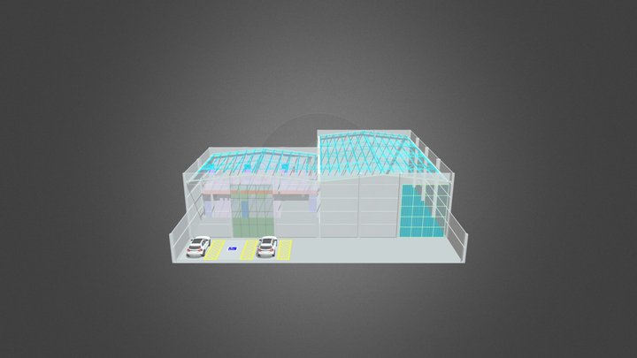 BARRACÃO COMERCIAL -SINOP 3D Model